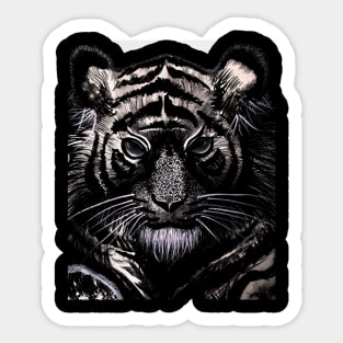 "Eye of the Tiger" Sticker